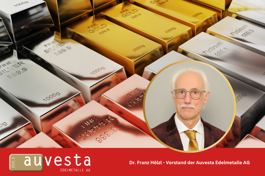 Auvesta-Vorstand Dr. Franz Hölzl über eine sichere und erfolgreiche Investition mit Edelmetallen